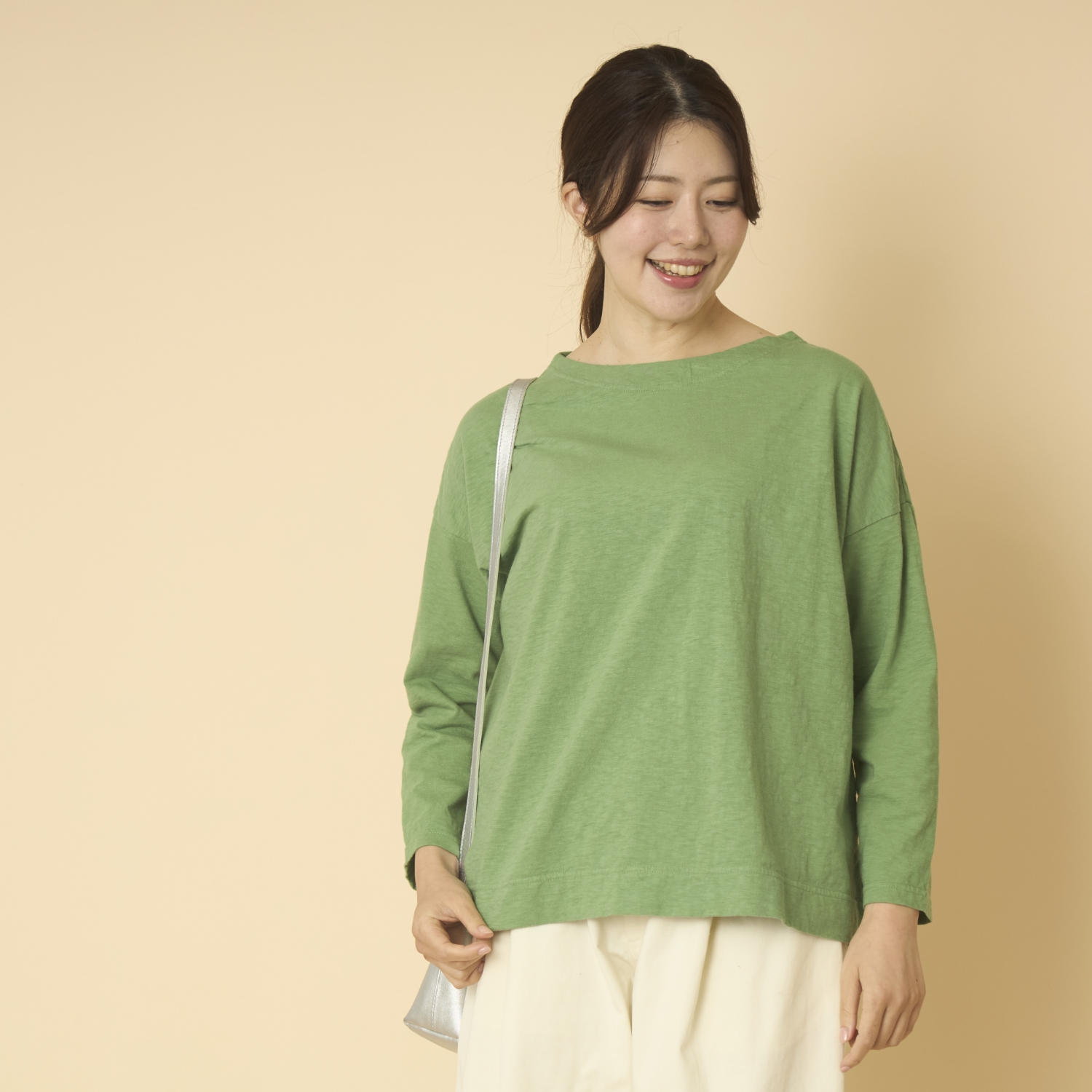 DAYS/コットンボートネックプルオーバー